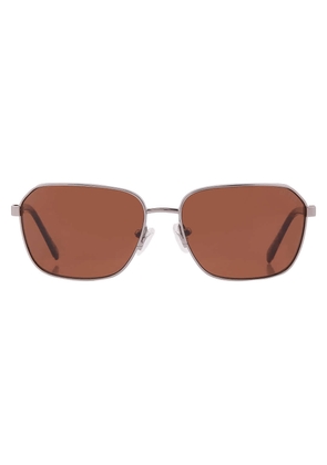 Guess Brown Rectangular Mens Sunglasses GU00117 08E 59