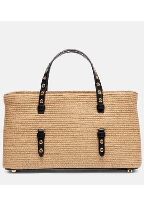 Alaia Mina 25 Medium woven tote bag