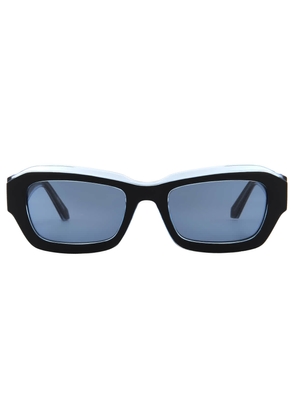 Calvin Klein Blue Square Unisex Sunglasses CKJ24608S 001 52