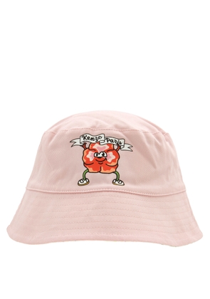 Kenzo Reversible Cotton Bucket Hat, Size 54
