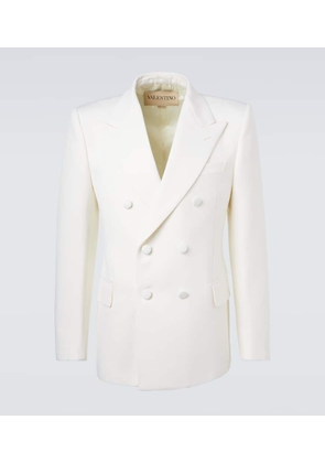 Valentino Double-breasted virgin wool blazer