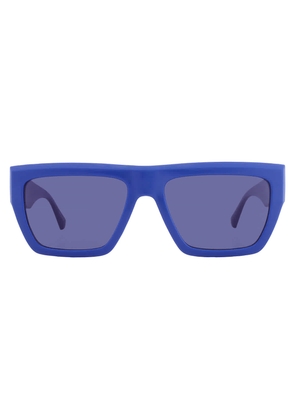 Calvin Klein Blue Square Mens Sunglasses CKJ23653S 400 55