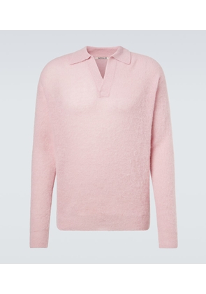 Auralee Alpaca-blend sweater