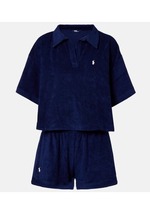 Polo Ralph Lauren Set of cotton polo shirt and Bermuda shorts