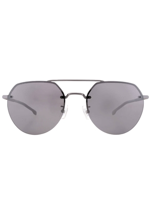 Hugo Boss Silver Mirror Phantos Mens Sunglasses BOSS 1142/F/S 0R81/T4 59