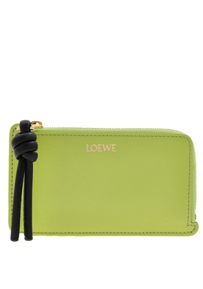 Loewe Knot Coin Calfskin Cardholder