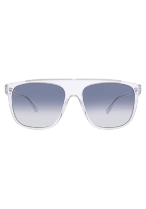 Guess Blue Gradient Browline Mens Sunglasses GU00123 26W 58