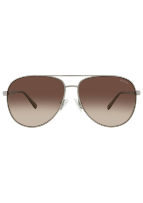 Guess Brown Gradient Pilot Mens Sunglasses GU00140 08F 61