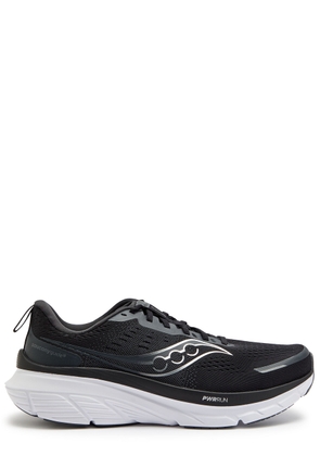 Saucony Guide 18 Panelled Mesh Sneakers - Black And White - 9.5 (IT43.5 / UK9.5)