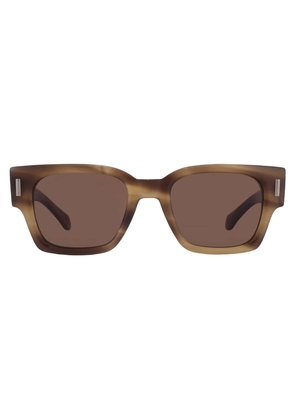 Ferragamo Brown Square Mens Sunglasses SF2010S 319 52