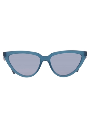 Calvin Klein Blue Cat Eye Ladies Sunglasses CKJ23658S 460 56
