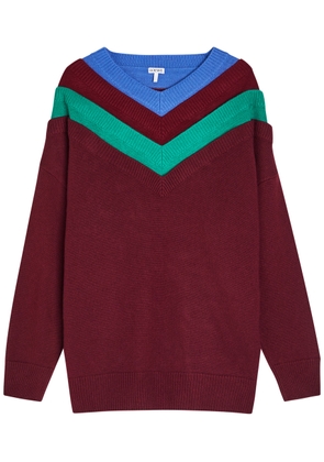 Loewe Layered Wool Jumper - Multicoloured 1 - L (UK14 / L)