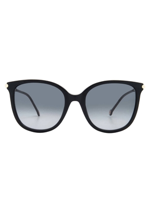 Carolina Herrera Grey Shaded Cat Eye Ladies Sunglasses CH 0023/S 0807/9O 55