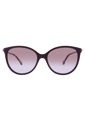 Carolina Herrera Violet Shaded Cat Eye Ladies Sunglasses HER 0189/G/S 0T1W/QR 57