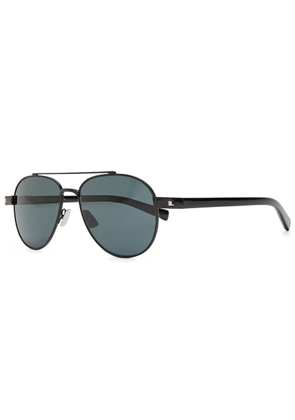 Saint Laurent Aviator-style Sunglasses - Black - One Size