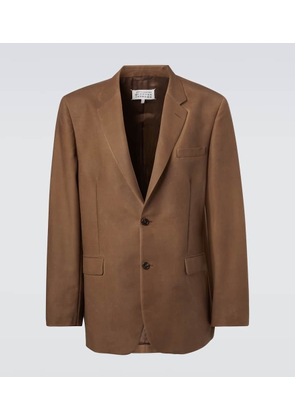Maison Margiela Mohair and wool blazer