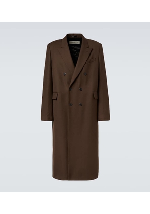 Dries Van Noten Double-breasted wool coat