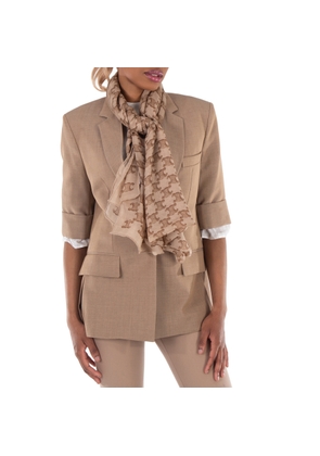 Celine Monogram Cashmere Muslin Stole