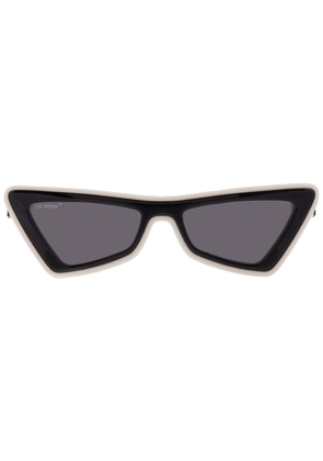 Off-White Artemisia Dark Grey Cat Eye Ladies Sunglasses OERI042 0207 55