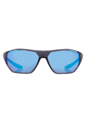 Nike Blue Rectangular Unisex Sunglasses NIKE AERO SRIFT DQ0997 021 65