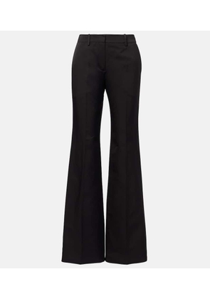 Magda Butrym Cotton and silk flared pants