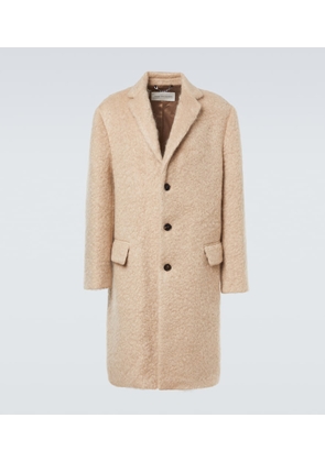 Dries Van Noten Mohair and wool coat