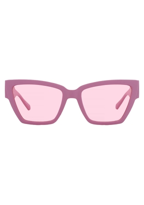 Calvin Klein Pink Cat Eye Ladies Sunglasses CKJ23624S 675 54