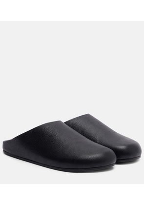 The Row Hudson leather mules