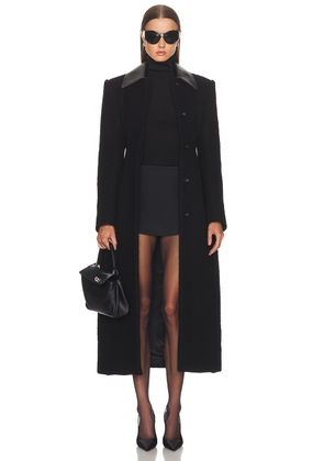 Sportmax Aere Coat in Black - Black. Size 4 (also in ).