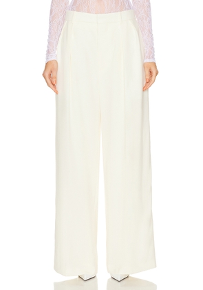 WARDROBE.NYC Evening Trouser in Off White - White. Size M (also in S, XS).