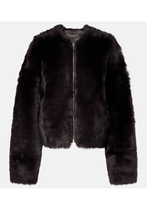 Nour Hammour Dianne shearling jacket