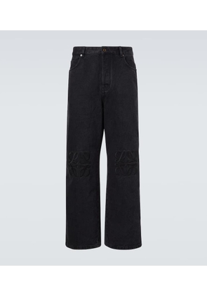 Loewe Anagram wide-leg jeans