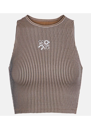 Loewe x On jacquard jersey tank top