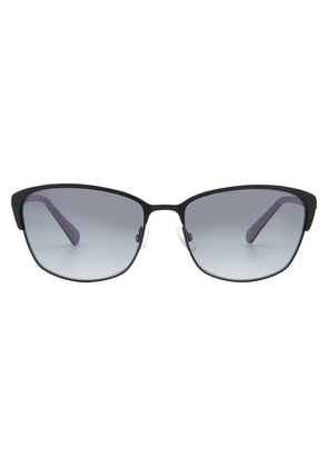 Liz Claiborne Dark Grey Gradient Cat Eye Ladies Sunglasses L 573/S 0003/9O 54