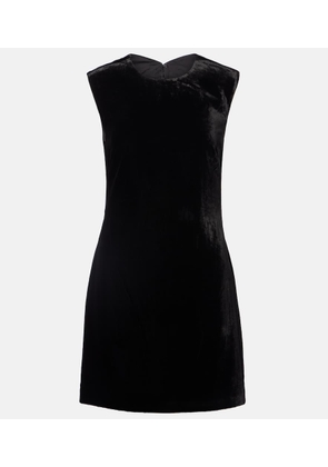 Veronica Beard Svetlana velvet minidress