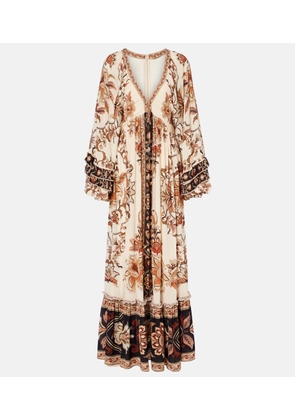 Farm Rio Majestic Garden maxi dress