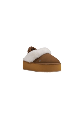 Beige Suede Flat Shoe - EU37/US7