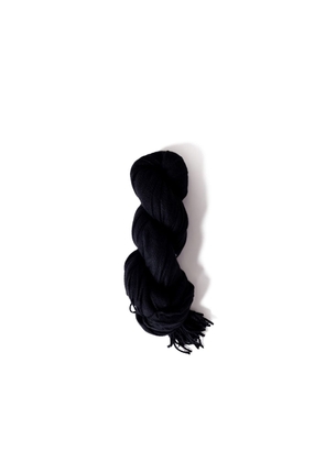 Black Polyester Scarf - One Size