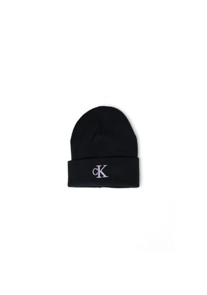 Black Recycled Polyester Hat - UNI