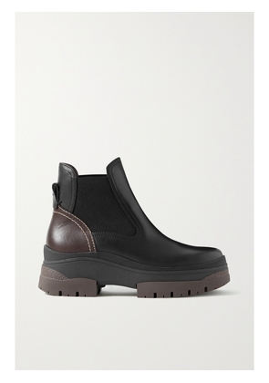 SEE BY CHLOÉ - Cassidie Two-tone Leather Chelsea Boots - Black - IT35,IT36,IT37,IT38,IT39,IT40,IT41,IT42