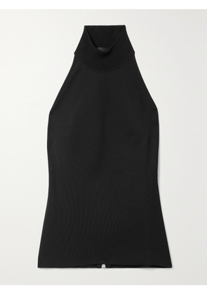 Givenchy - Cutout Knitted Turtleneck Top - Black - x small,small,medium,large