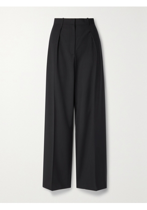 The Row - Marce Wool And Mohair-blend Straight-leg Pants - Black - US0,US2,US4,US6,US8,US10,US12,US14