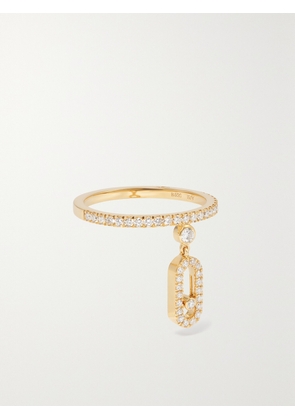 Messika - Move Uno Tassel 18-karat Gold Diamond Ring - 50,51,52,54,55