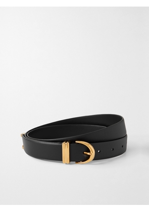 KHAITE - Bambi Leather Belt - Black - XS/S,M/L