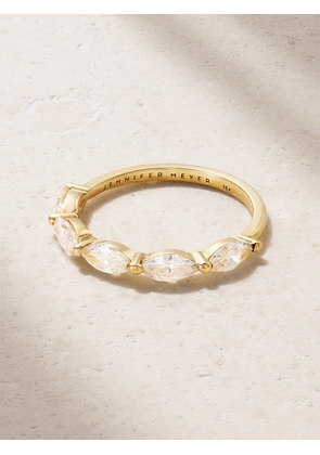 Jennifer Meyer - 18-karat Gold Diamond Ring - 6,7
