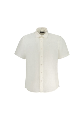 White Linen Shirt - S