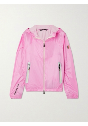 Moncler Grenoble - Crozat Hooded Shell Jacket - Pink - 01,2,3,4