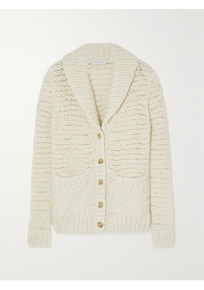 Gabriela Hearst - Moses Open-knit Cashmere Cardigan - Ivory - x small,small,medium,large,x large
