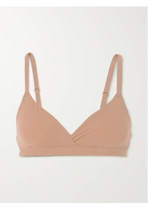 SKIMS - Fits Everybody Wrap-effect Triangle Bralette - Sienna - Neutrals - XXS,XS,S,M,L,XL,2XL,4XL