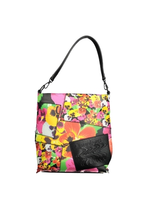 Black Polyethylene Women Handbag